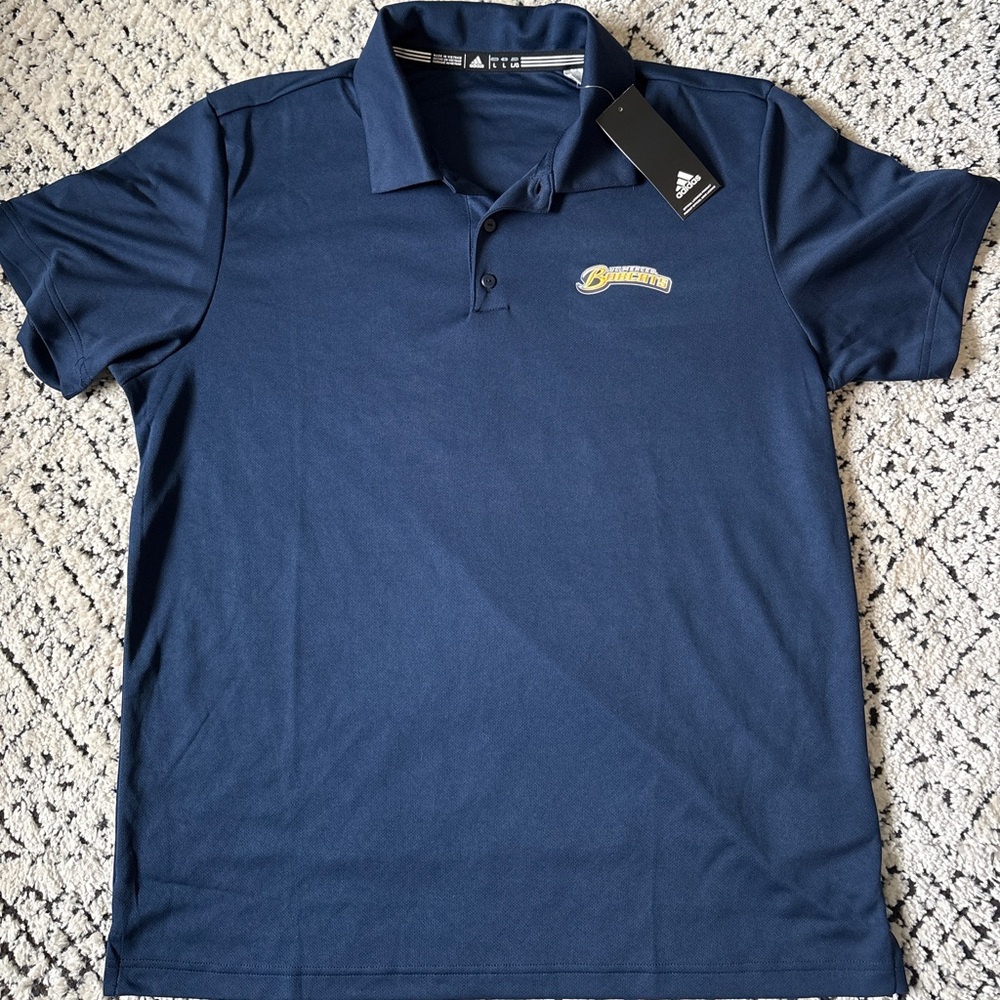 UC Merced Adidas Men's Dark Blue Polo